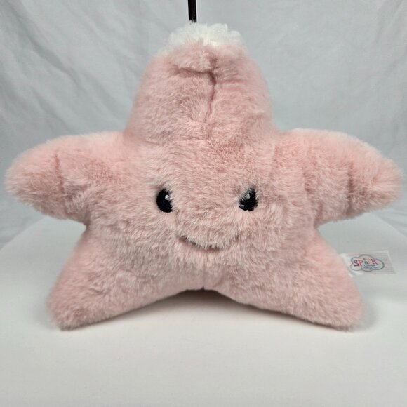 Star Fish Plush Rattle Stuffed Animal 10" - Picture 1 of 3